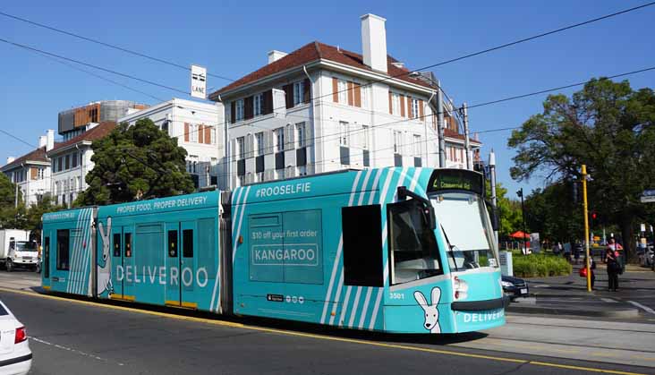 Yarra Trams Combino 3501 Deliveroo